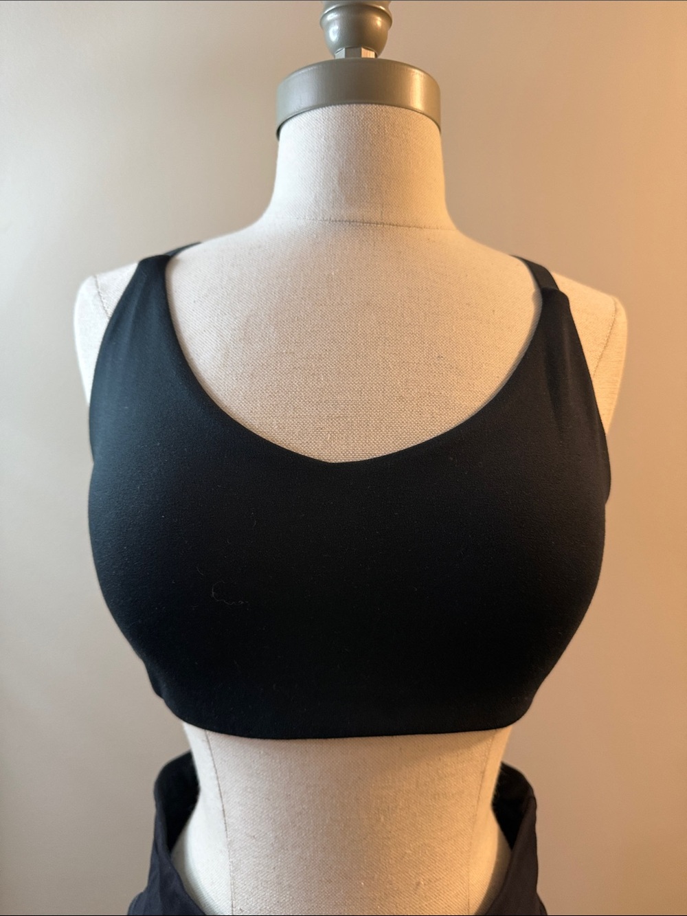 Marika Black Seamless Scoop Bralette